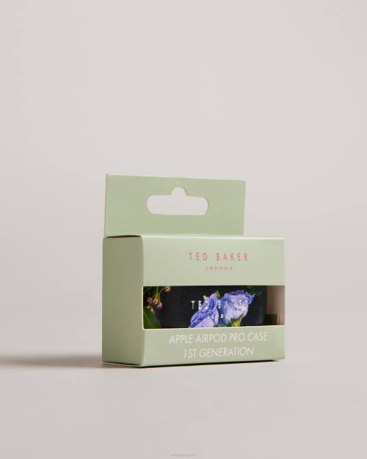 Ted Baker recopilación 2ZFP2111 artículos para el hogar anoraa funda para airpod pro floral de piel sintética negro