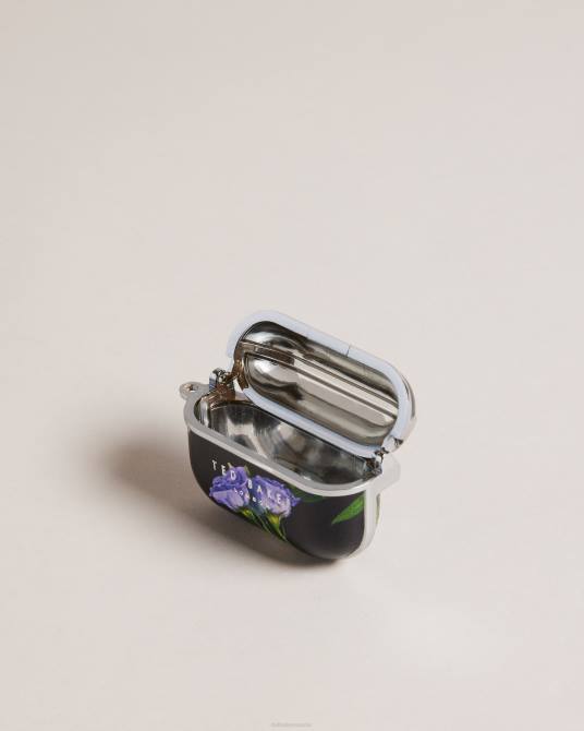 Ted Baker recopilación 2ZFP2111 artículos para el hogar anoraa funda para airpod pro floral de piel sintética negro