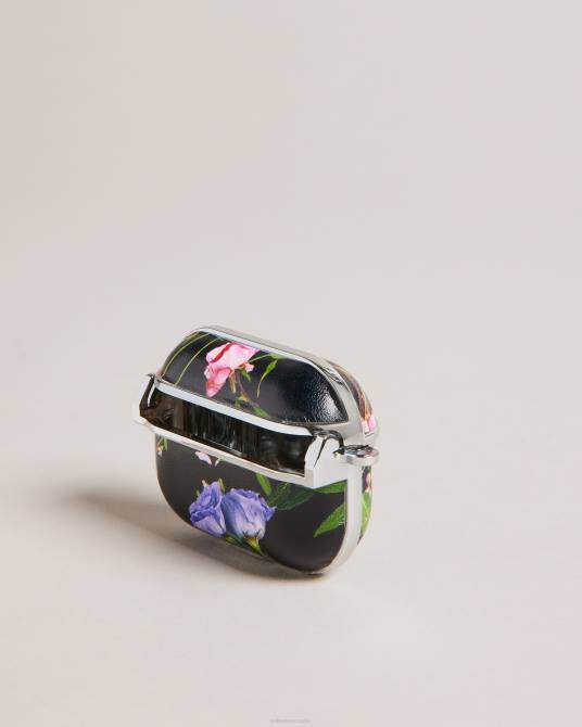 Ted Baker recopilación 2ZFP2111 artículos para el hogar anoraa funda para airpod pro floral de piel sintética negro