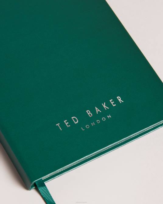 Ted Baker recopilación 2ZFP1812 artículos para el hogar cuaderno a5 grande abeil verde oscuro