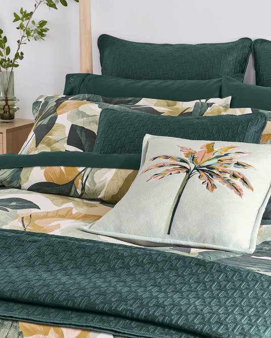 Ted Baker recopilación 2ZFP2093 artículos para el hogar Juego de funda nórdica Urban King de urbnf. verde