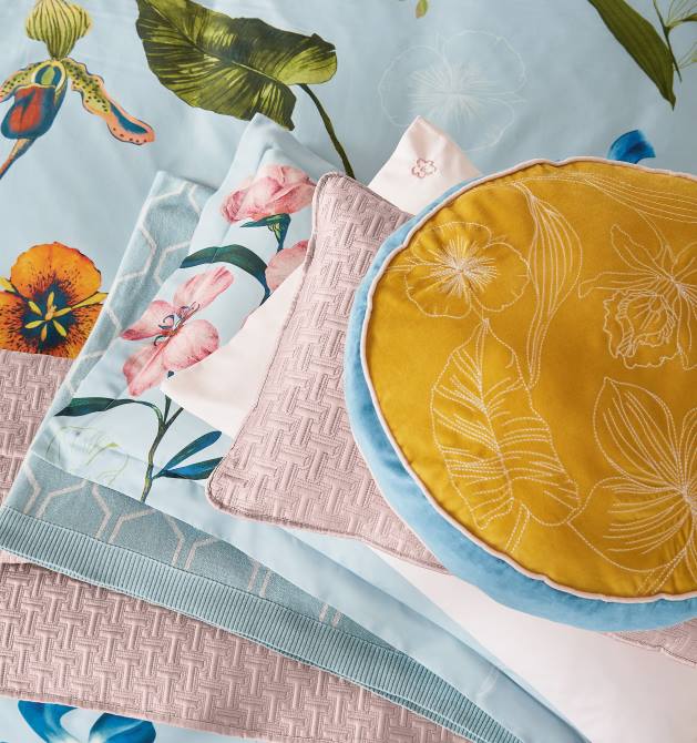 Ted Baker recopilación 2ZFP2095 artículos para el hogar almohada citreno new hampton amarillo