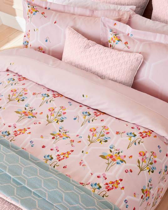 Ted Baker recopilación 2ZFP2100 artículos para el hogar Juego de funda nórdica tamaño king pmints menta rosa