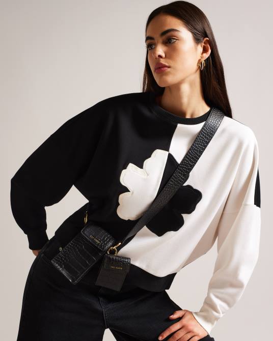 Ted Baker mujer 2ZFP798 regalos bandolera estilo shamimm negro