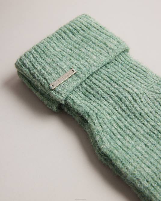 Ted Baker mujer 2ZFP959 regalos set de regalo de redecilla y guantes kerriia verde